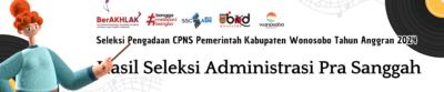 Pengumuman Hasil Seleksi Administrasi Pra Sanggah