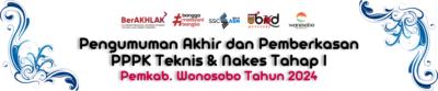 Pengumuman Akhir dan Pemberkasan PPPK Teknis & Nakes 2024 Tahap I