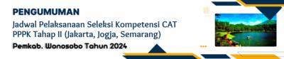 Pengumuman Jadwal Pelaksanaan Seleksi Kompetensi CAT PPPK Tahap II