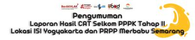 Laporan Hasil CAT Selkom PPPK Tahap II