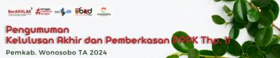 Pengumuman Kelulusan Akhir dan Pemberkasan PPPK Thp. II